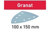 Festool Schleifscheibe Granat STF Delta/7 P80, Pack 50 Stück